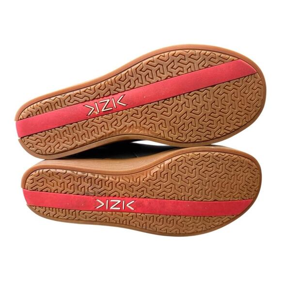 Kizik New York Hands Free Black Leather Sneaker EUC Men size 8 - Picture 8 of 8